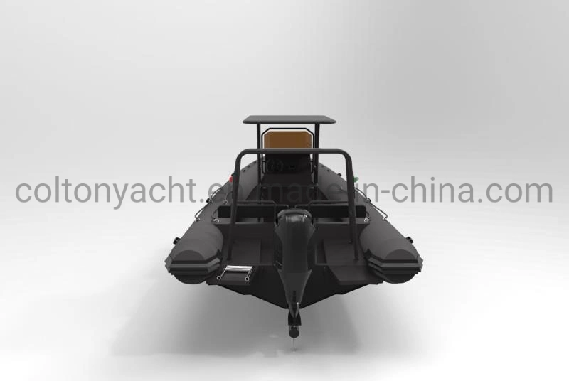 Big Rigid Inflatable Boat Rib with Aluminum Deep V Bottom