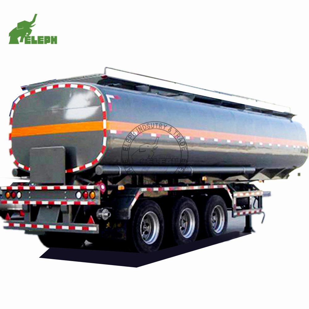 42000L 3axle Chemical Liquid Caustic Soda Acid Tanker Semi Trailer