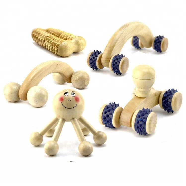 OEM High quality/High cost performance  Personal Roller Wooden Body Foot Massager