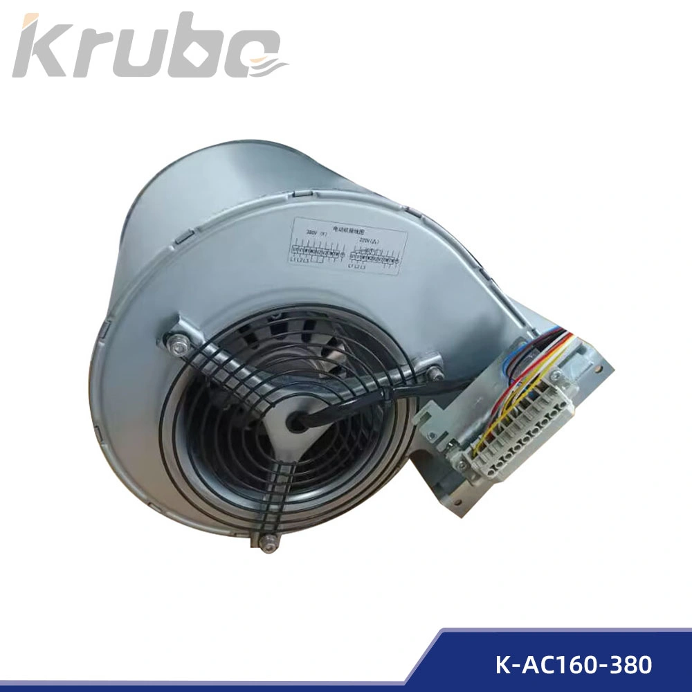 160mm 2710rpm AC Radial Blowers Double Inlet (K-AC160-D380/A01)