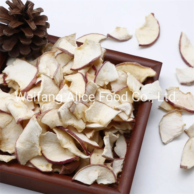 Bulk Packing Halal Kosher Certificated No Sugar Pure Natural Dried Apple Slice