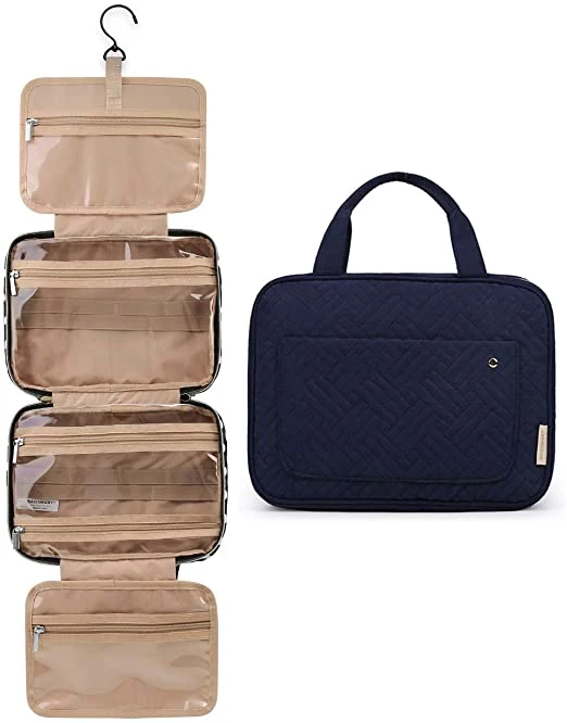 Sacos para maquiagem saco de viagem portátil Cosmético caixa multifunções Organizadora à prova de água Com sacos de Toilometria Gold Zipper Marble