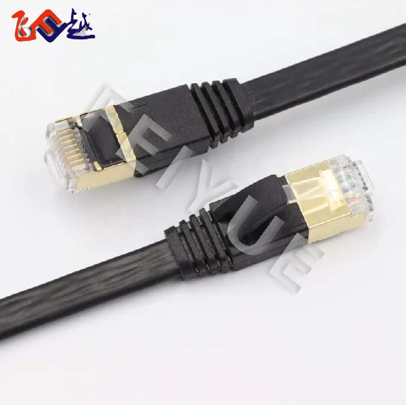 RJ45 Network Flat Cat7 FTP STP Ethernet Patch Cord LAN Cable