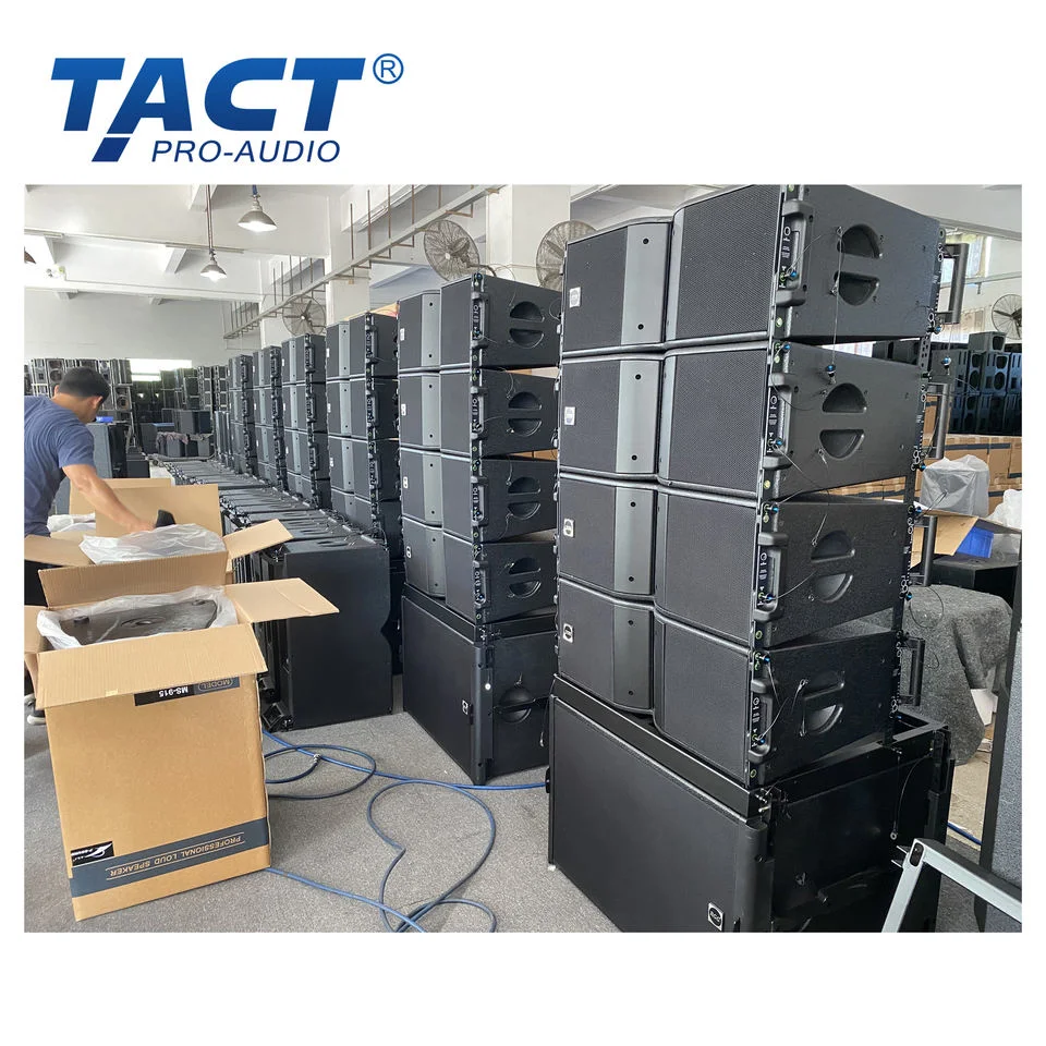 Tact Concert Live Show Speaker La210 Dual 10inch Line Array Soundsystem