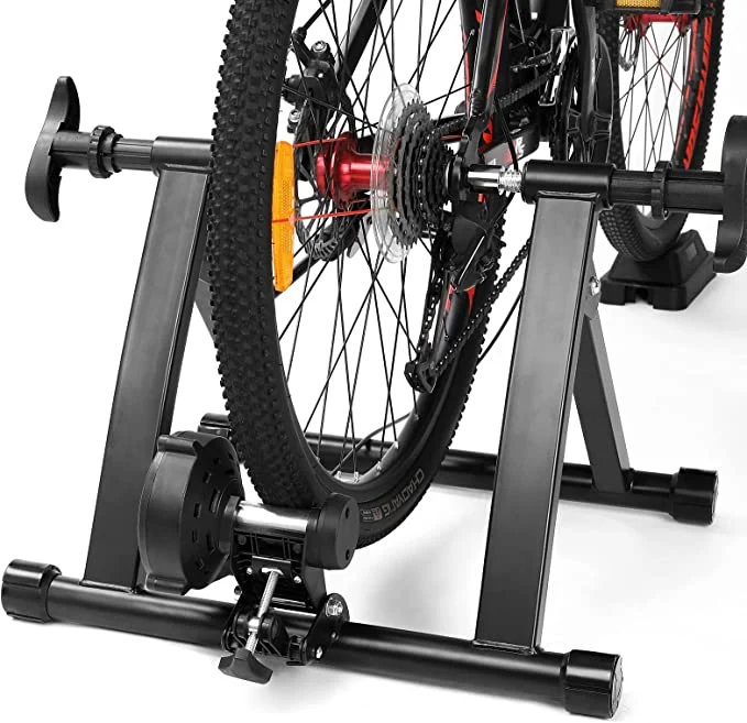 Magnetic Riding Stand with 6 Levels Resistance for Mountain & Road Bike