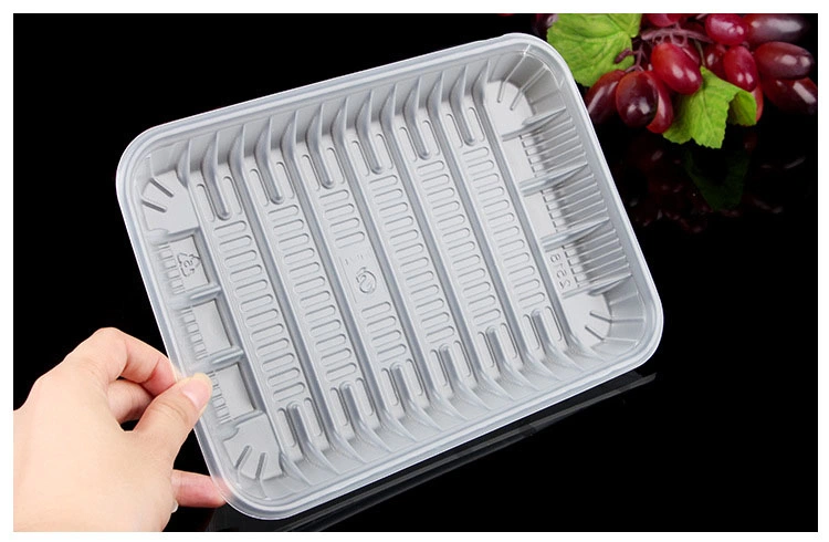 Hot Sale eco-friendly forzen microwaved meat seafood tray in refrigestore