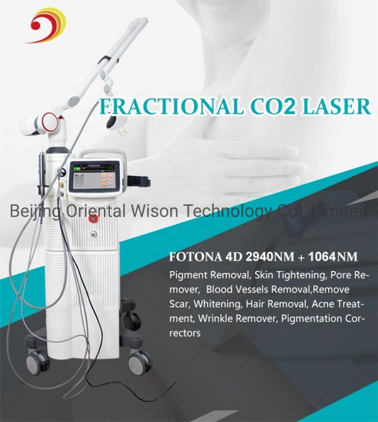 Mejor Fotona 4D PRO SISTEMA LÁSER ERBIUM 2940nm y 1064nm Nd YAG láser de pulso largo rostro Anti-Wrinkles máquina