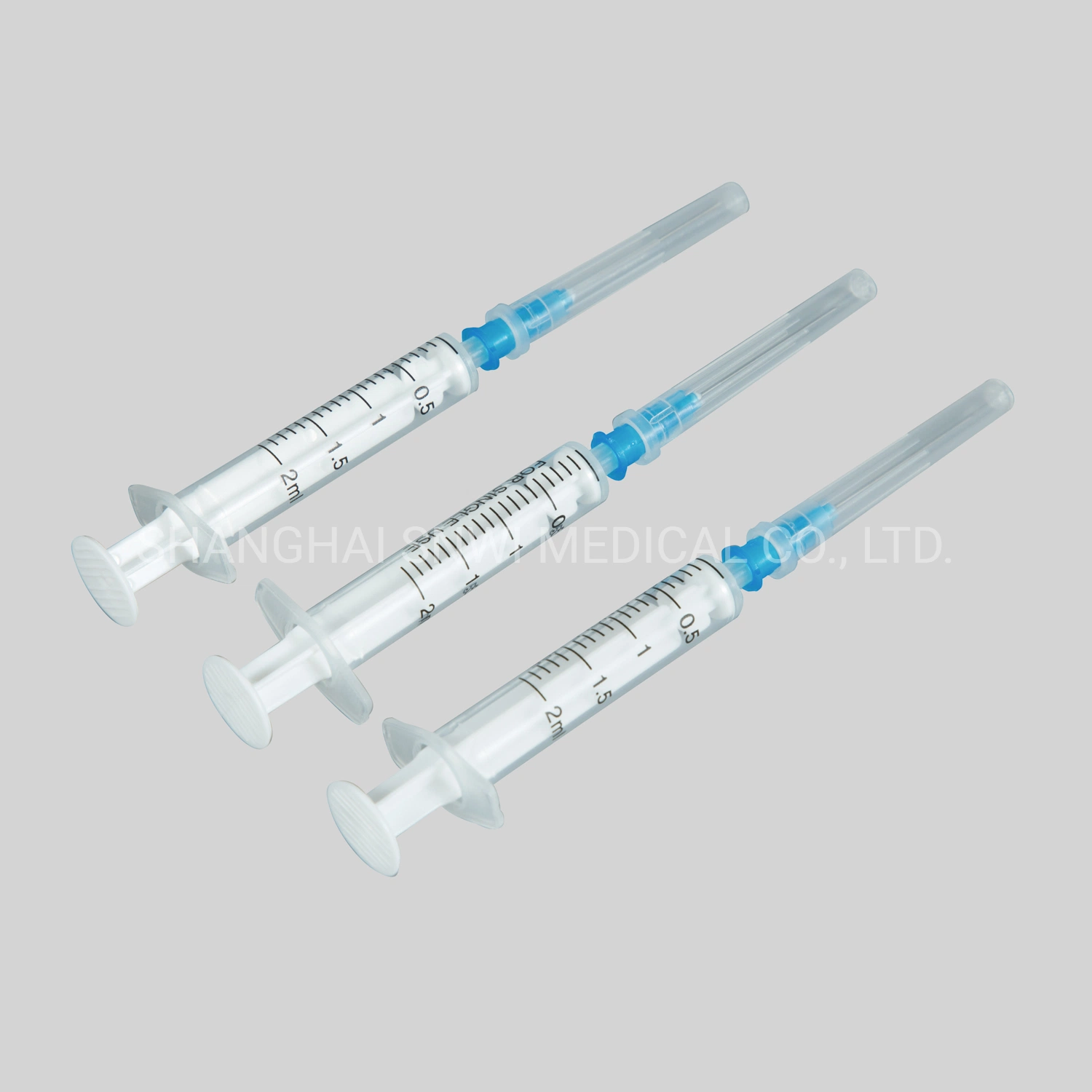 CE Medical Disposable Sterile Injection Plastic Oral Syringe, Insulin Syringe, Safety Single Use 0.5ml 1ml 2ml 2.5ml 3ml 5ml 10 Cc Syringe with/Without Needles