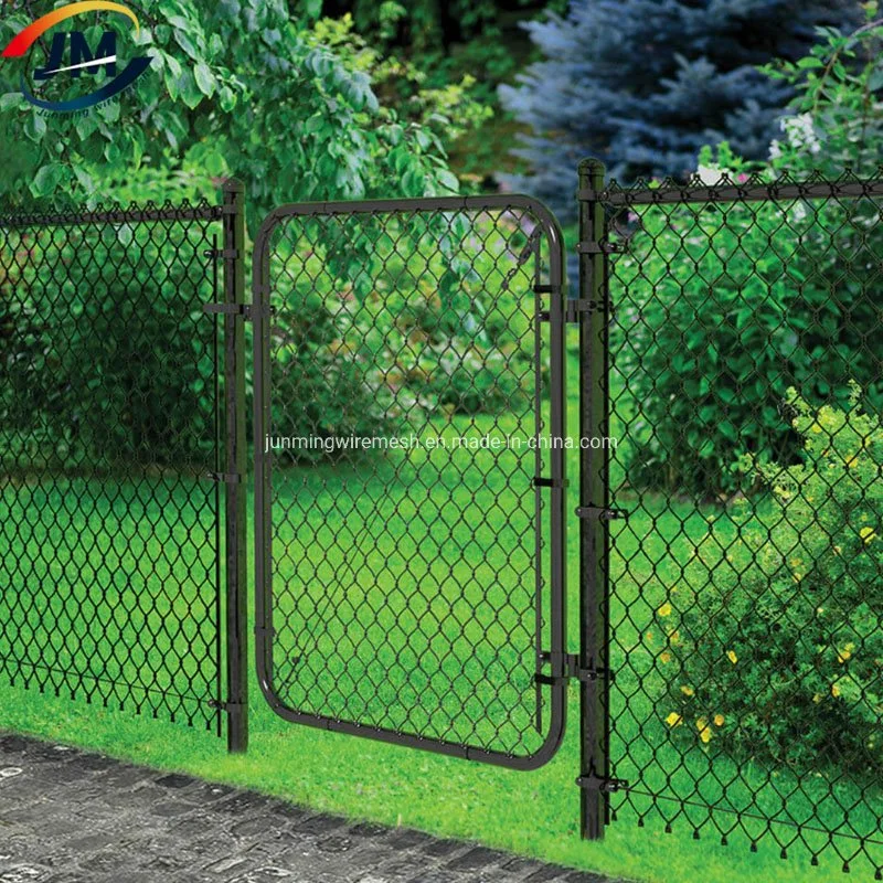 PVC Coated Green Plastic Steel Mesh/Chain Link Fence for Sale