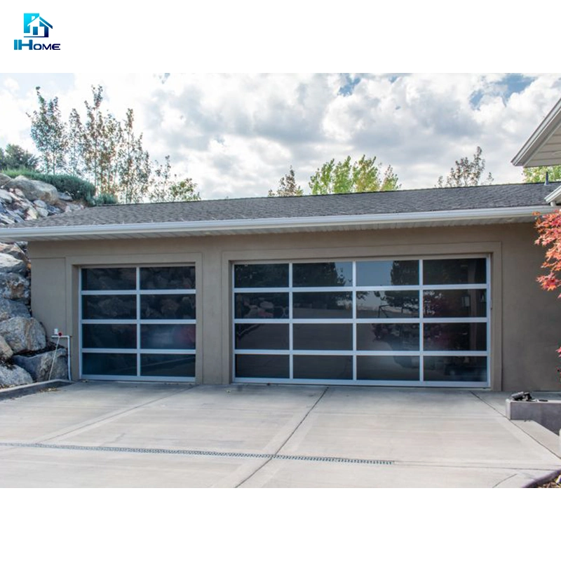 Glass Garage Door Aluminum Panel Profile for Full View Garage Door