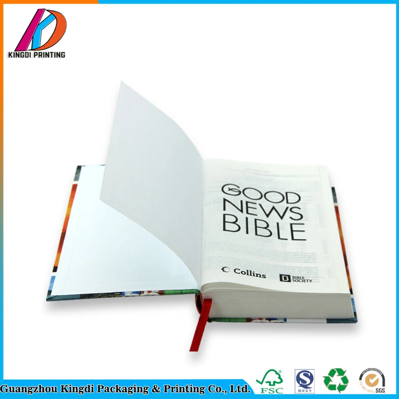 Tapa dura Biblia libro personalizado servicio de imprenta