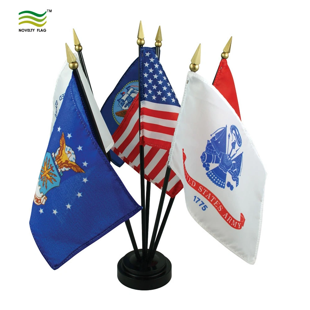 10X15cm/14X21cm National Logo Plastic Table Flags (NF09P04024)