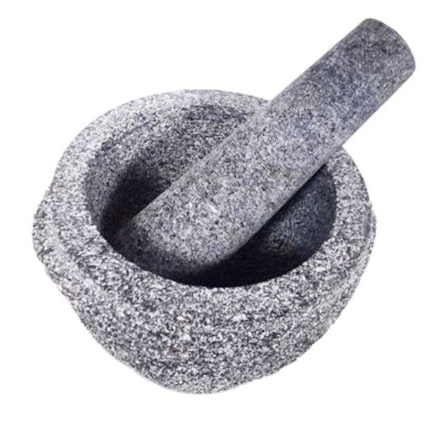 13X10cm 5"X4" Amazon Hot Sale Granite Mortars and Pestles Size for Herb Spice Nut Garlic