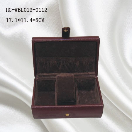 Wholesale/Supplier Luxury High quality/High cost performance  Square Watch Box for 3 Slots