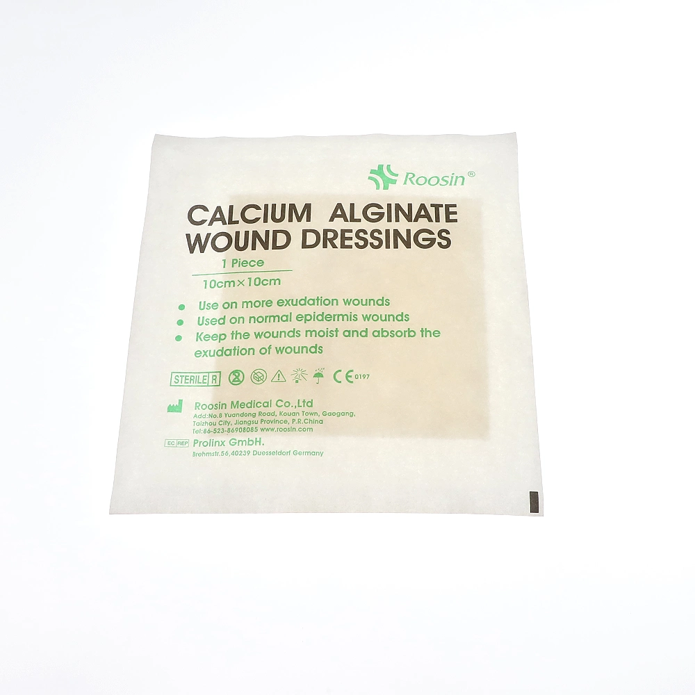 L'alginate de calcium Roosin doux et très absorbants Dressing