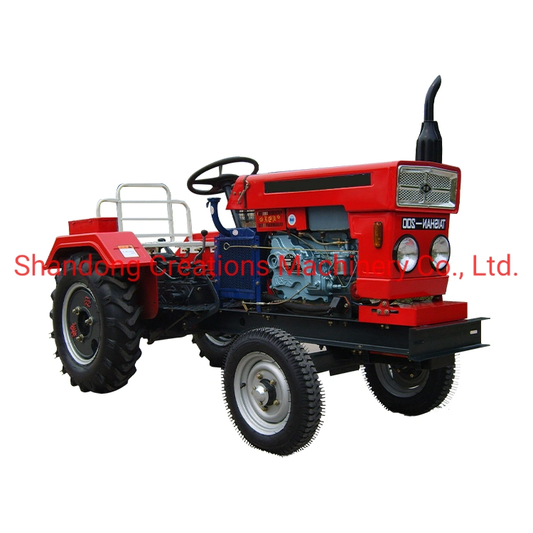 Good Quality Mini Farming Tractor Garden 2 Wheel Drive 4WD Tractor