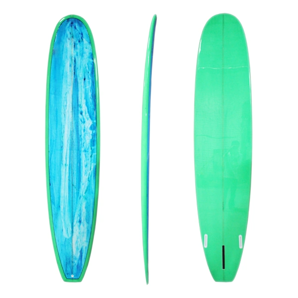 Mini Long PU SurfBoards Fibra de vidrio Minimal SurfBoards personalizadas