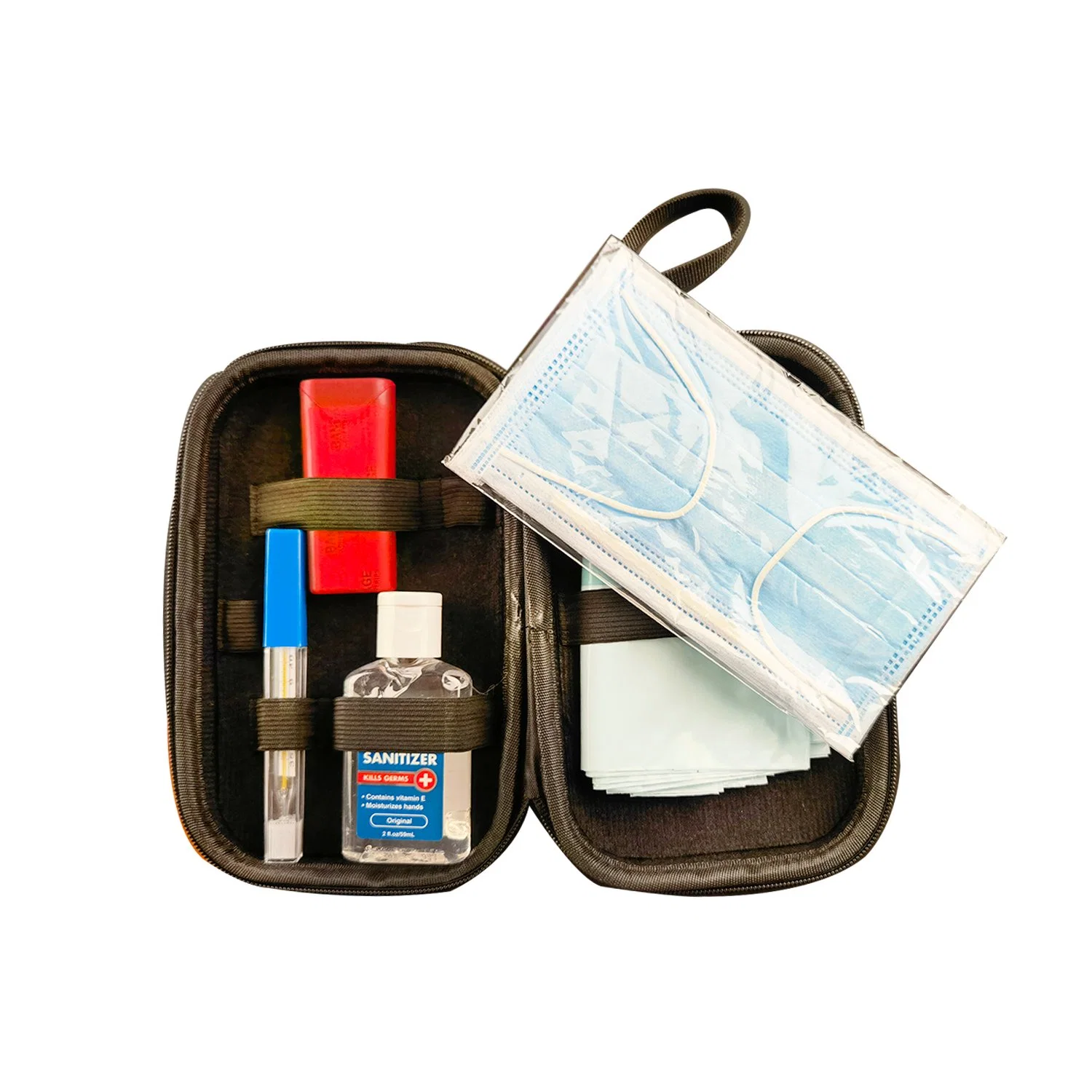 Medical Equipment Mini First Aid Kit for Car EVA First Aid Kit Box Travel (Certification Approved)