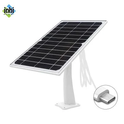 Panneau solaire 3.7W 4MP caméra PTZ CCTV solaires WiFi Outdoor 1080P de la sécurité solaire sans fil WiFi Caméra réseau d'alimentation batterie