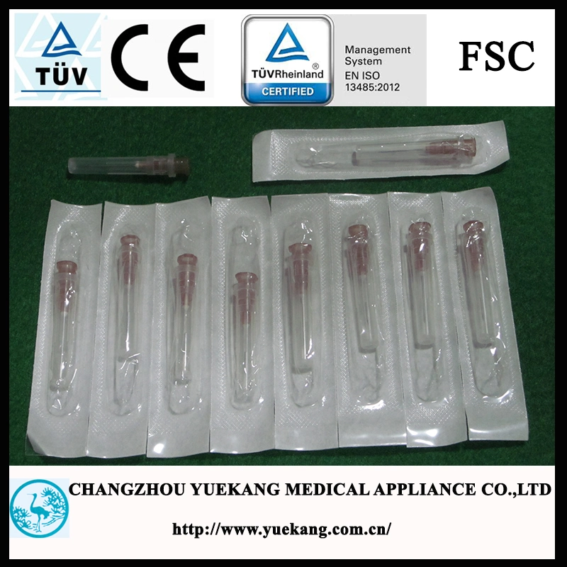 Different Size Injection Needle for Single Use, with stainless Steel Material