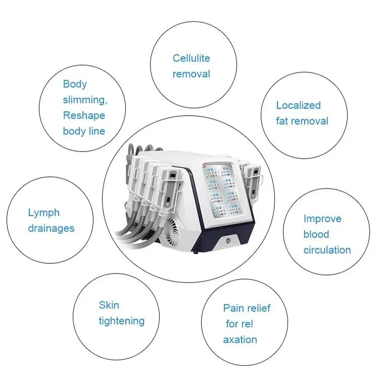 Cool Mini máquina RF Cryolipolysis láser lipólisis cavitación/Crio grasa de las placas de la máquina de congelación/Lipo congelación total en salud