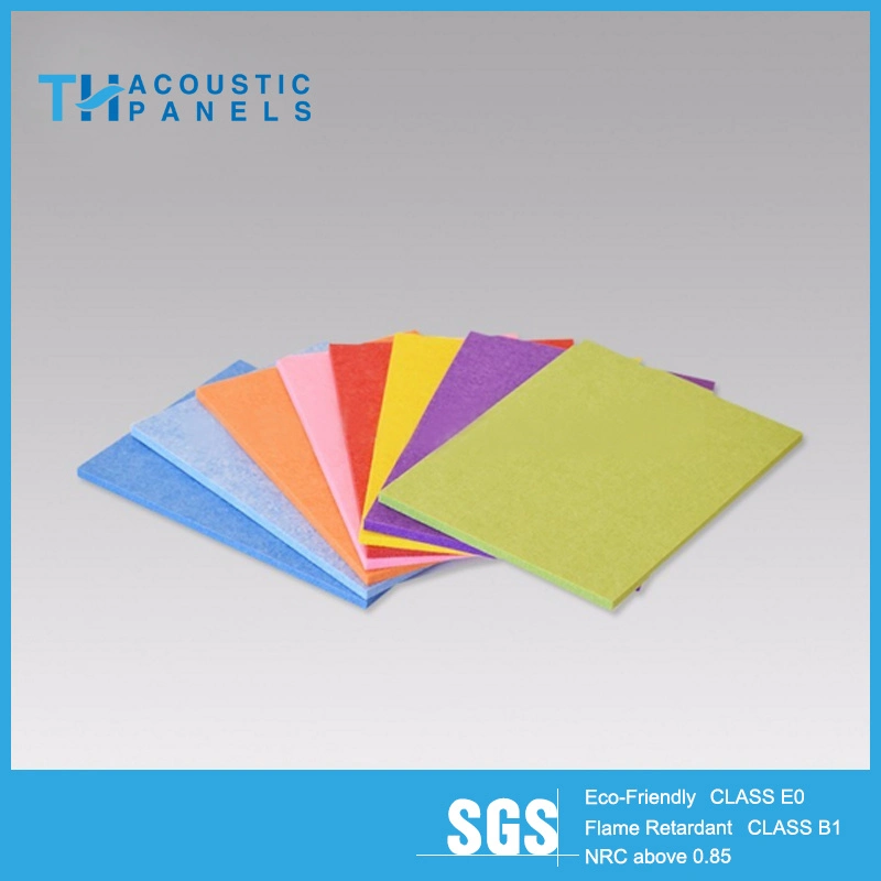 Can Customize The Thickness of Polyester Fiber Acoustic Panel, Sound-Absorbing Material and Sound Insulation Board