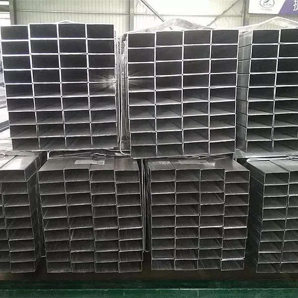 Export Construction Material Galvanized Square Tube Rectangular Pipe Best Price Rectangular Galvanized Tube