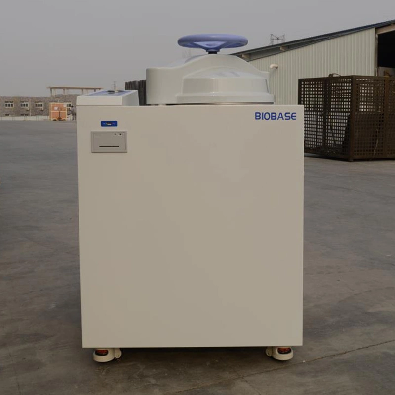 China Biobase Autoclave Vertical Bkq-B50L con el estándar de construir la capacidad de pequeño tamaño de la impresora 50L