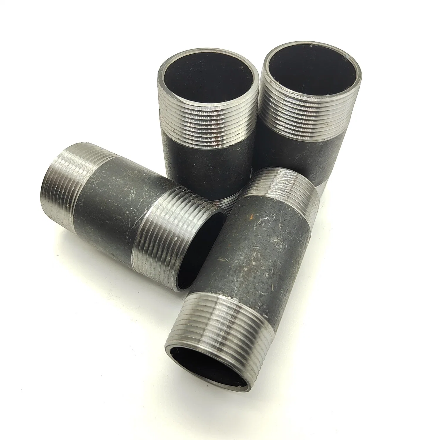 Forging Pipe Fitting Stainless Steel 304 316L Female Thread BPS NPT Nipple