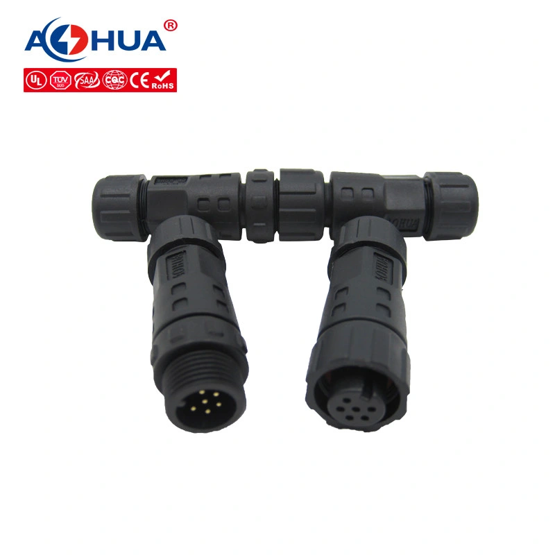 Wire Assembly IP67/IP68 Wateproof Electric Battery Cable Connector 8 Pin