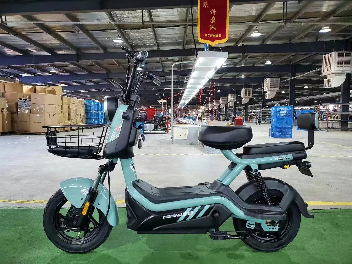 500W 800W 48V 60V Luxury 35km/Hr Electric Scooter with Pedal