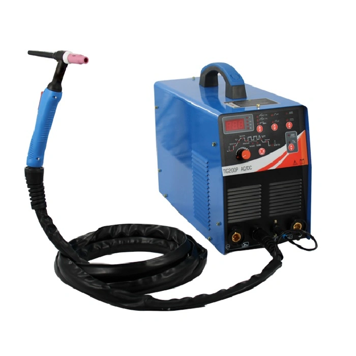 TIG200 Pulse Stainless Steel Aluminum TIG Welders AC DC TIG Welding with Arc Welding Argon Arc Welding Machine