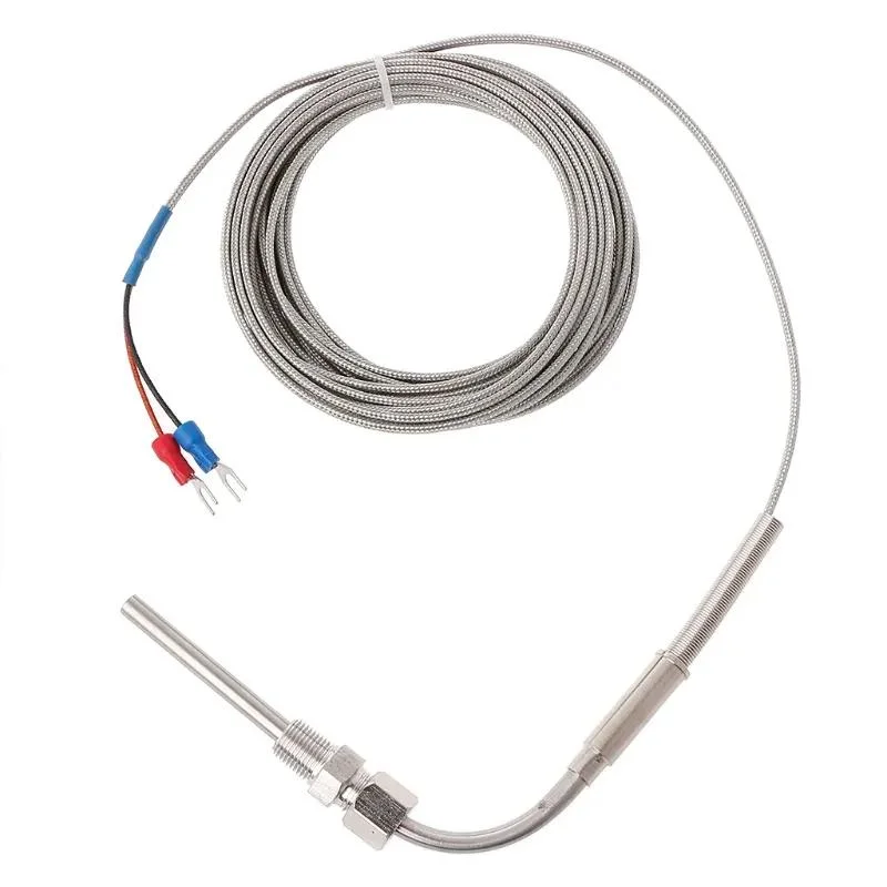 Capteurs de température EGT haute température personnalisés, thermocouple de type K PT100 RTD pour sonde de température des gaz d'échappement du moteur.