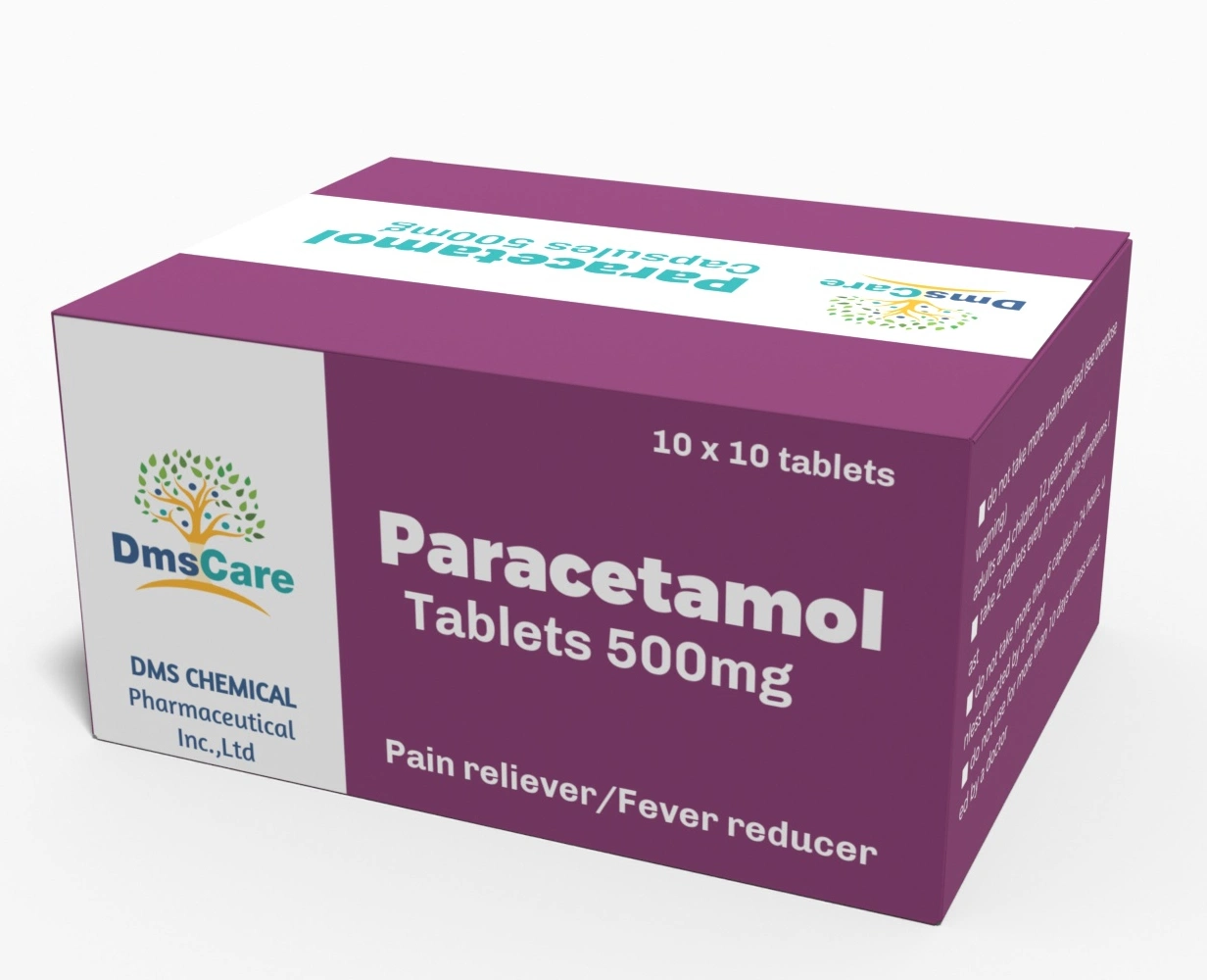 Таблетки парацетамола по 500 мг для снятия боли