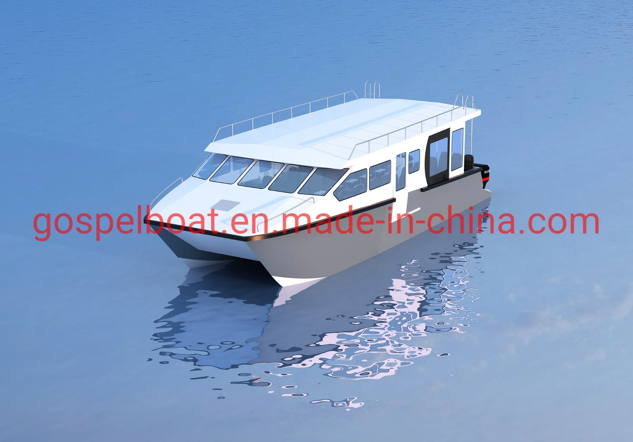 13m High Speed Aluminium Catamaran Passenger Ship