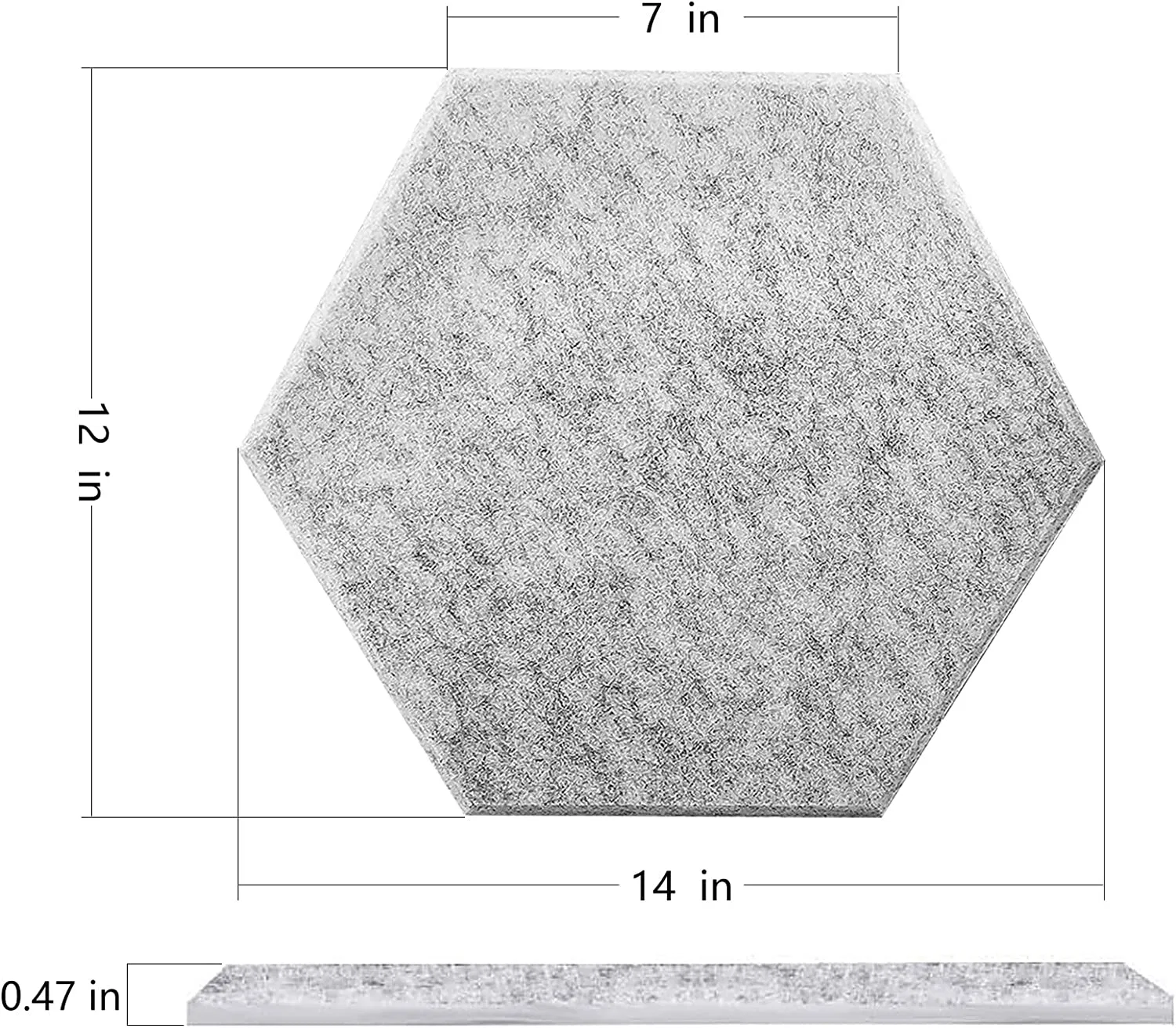 Bubos ignifugé absorber panneau acoustique PET panneau acoustique plafond mural Décoration insonorisation Chambre déco