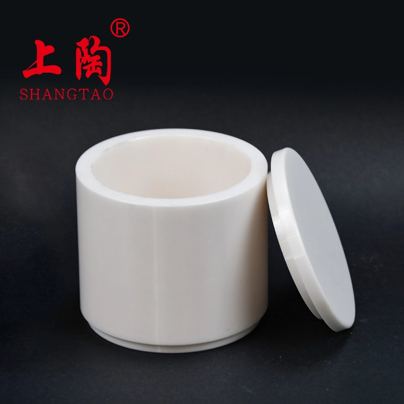 50ml Zro2 Yittria Stabilized Zirconia Crucible for Grinding Suitable Horizontal Ball Mill with High Hardness