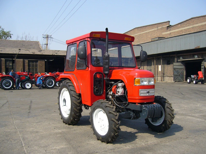 Weituo Brand Ts-D Series Belt Transmission Four Wheel Type Farming and Transportation 18-30HP Tractor with Rear Pto and 8f+2r Shifts