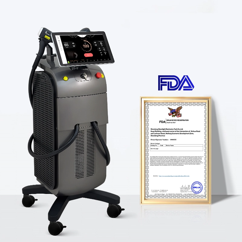 FDA CE TUV ISO Haarentfernungsdiodenlaser 1600-2000W