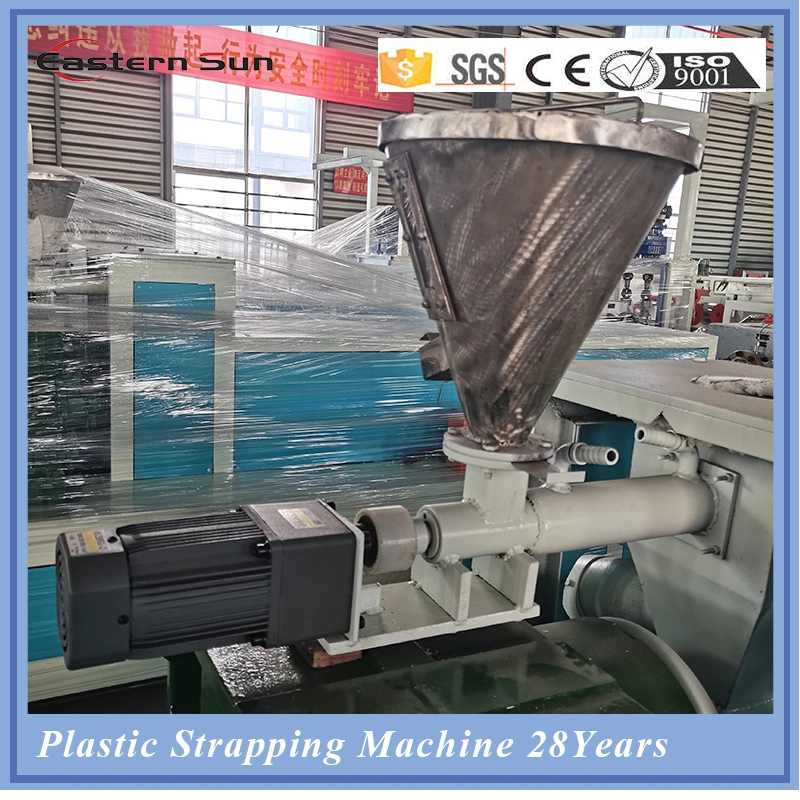 Plastic Pet PP Packing Tape Strap Band Extrusion Making Machine / Pet PP Packing Tape Band Production Line