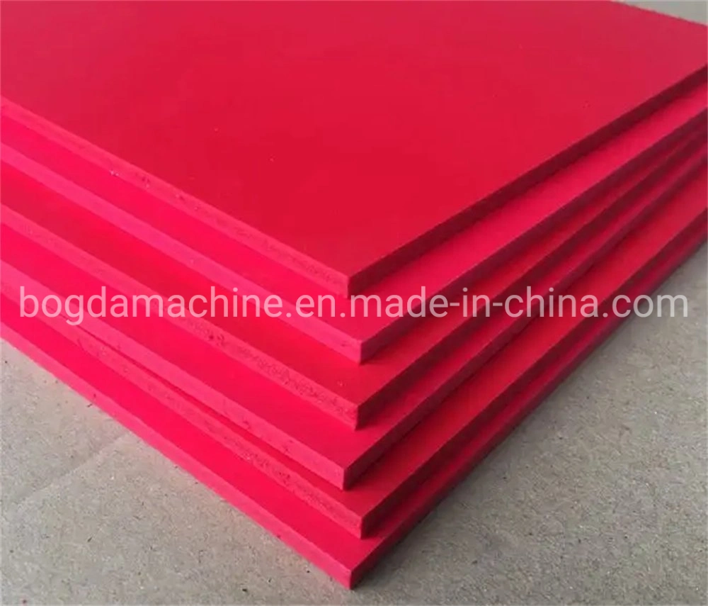 Bogda 1220mm Width 1-18mm Thickness PVC Free Forex Celuka Foam Board Sheet Extruder Making Machine for Advertising Letters Driving Sign Pop Display