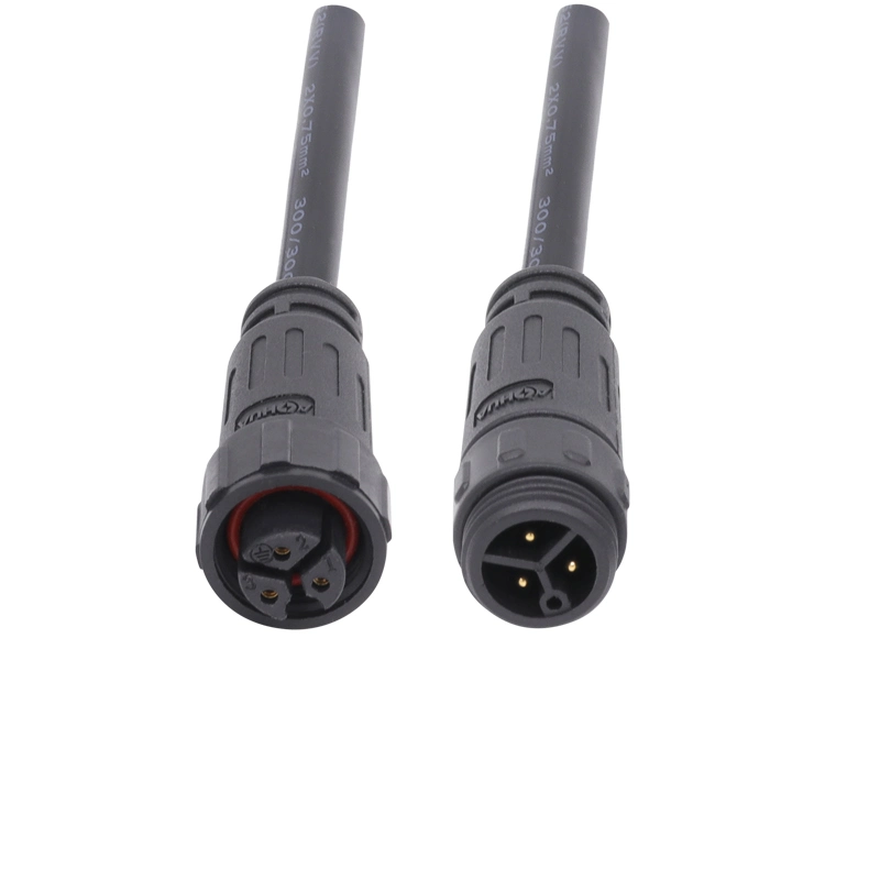 Original Factory Male Female Waterproof Power 3 Pin Circular Connectors with Cable