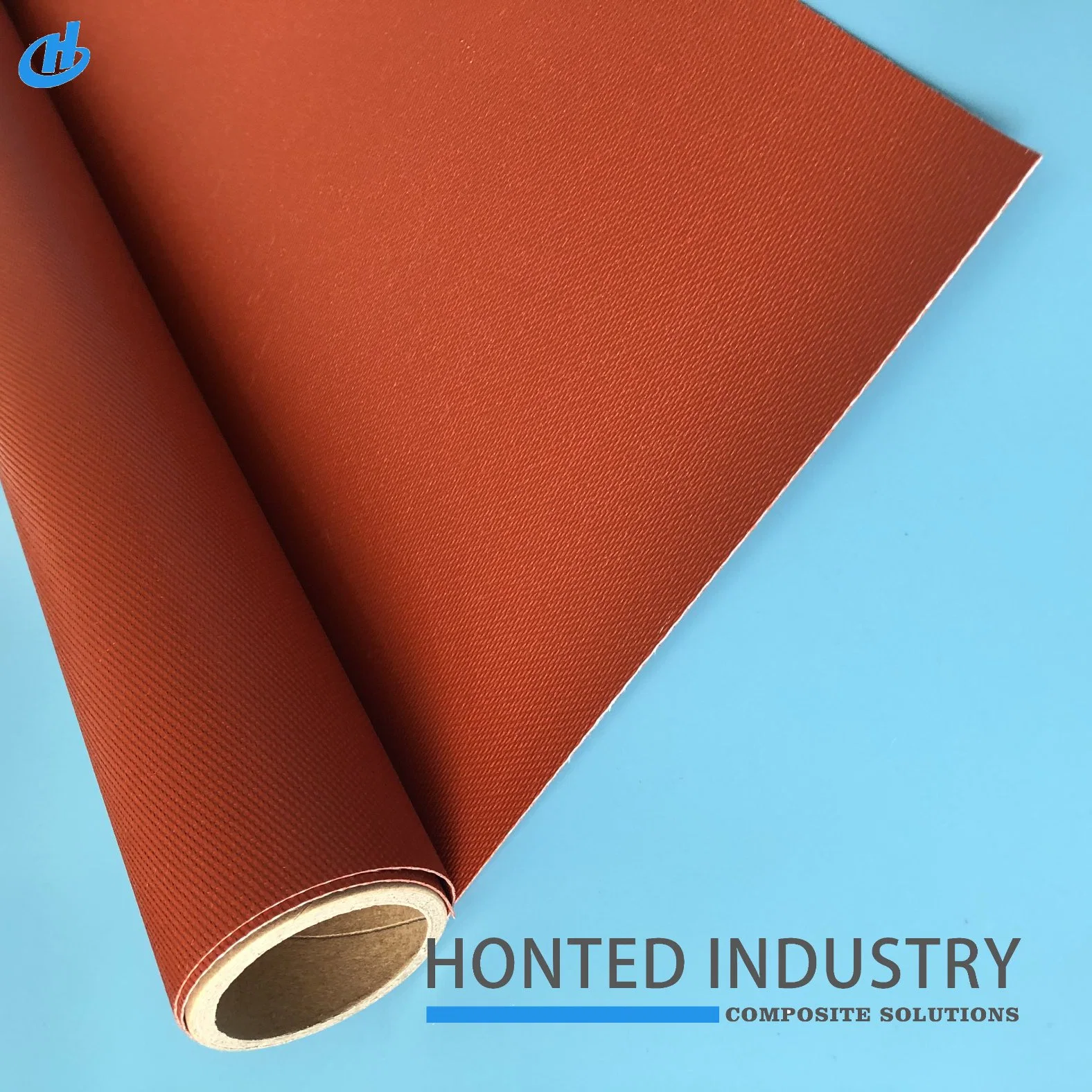 Factory Low Price E-Glass 3732 430GSM 4h Satin Glass Fiber Cloth for Fire Blanket, PU / Silicone Rubber Coating