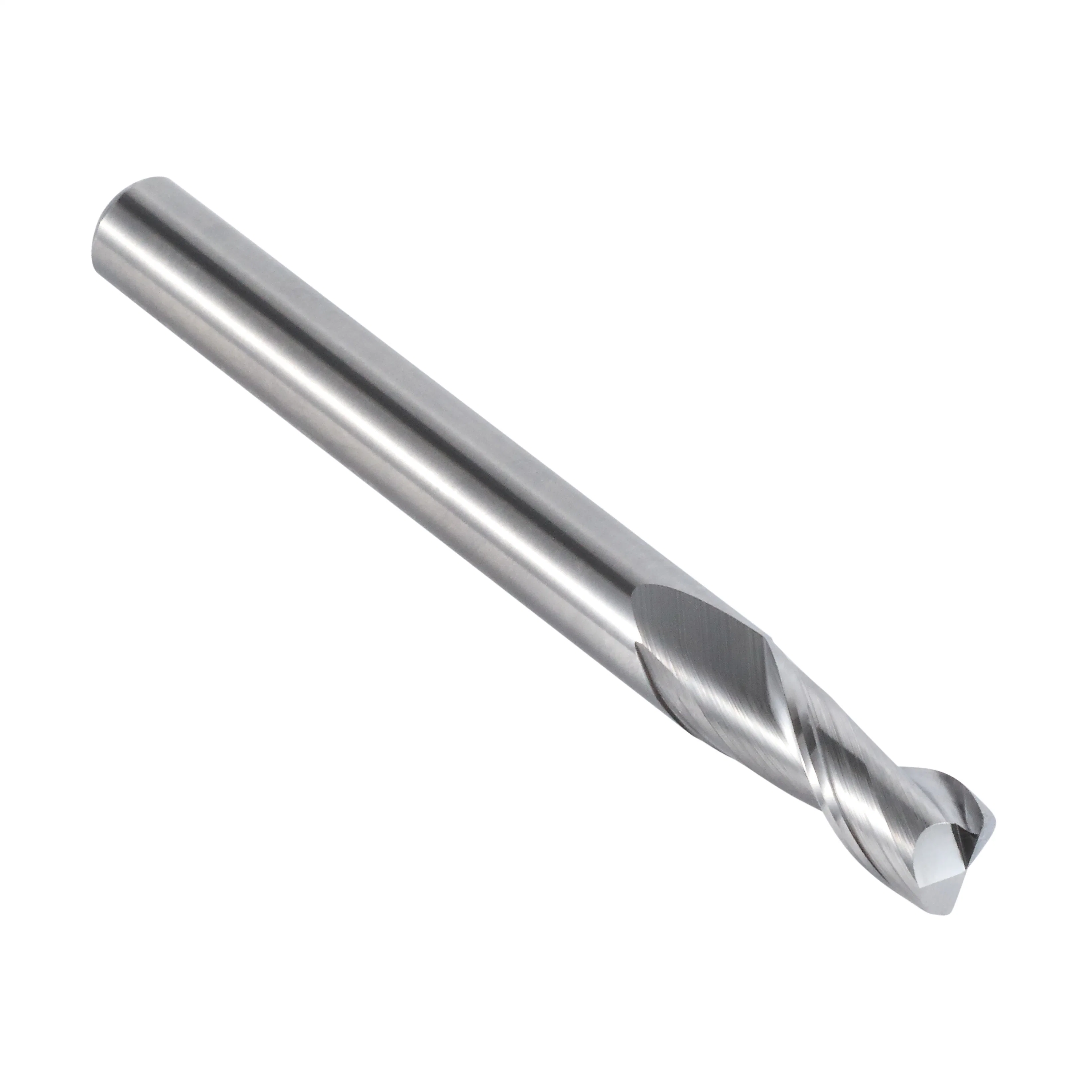 Hard Alloy Cemented Carbide 2 Flutes Carbide Milling Cutter for Sale