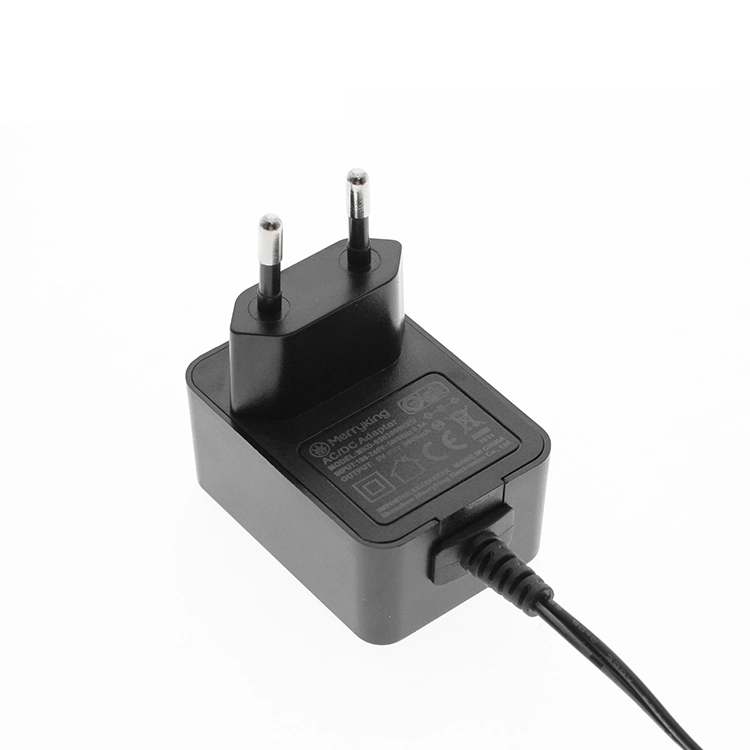 18W Switching Power Adapter for Mobile Phone 5V 3A Wall Type AC DC Adapter EU Plug with Cable