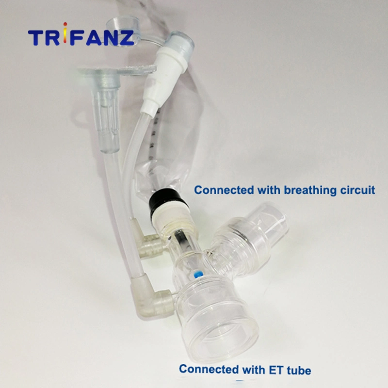 Factory Price Medical Use Disposable 12 14 16 French 72 Hours Closed Suction Catheter with FDA ISO13485