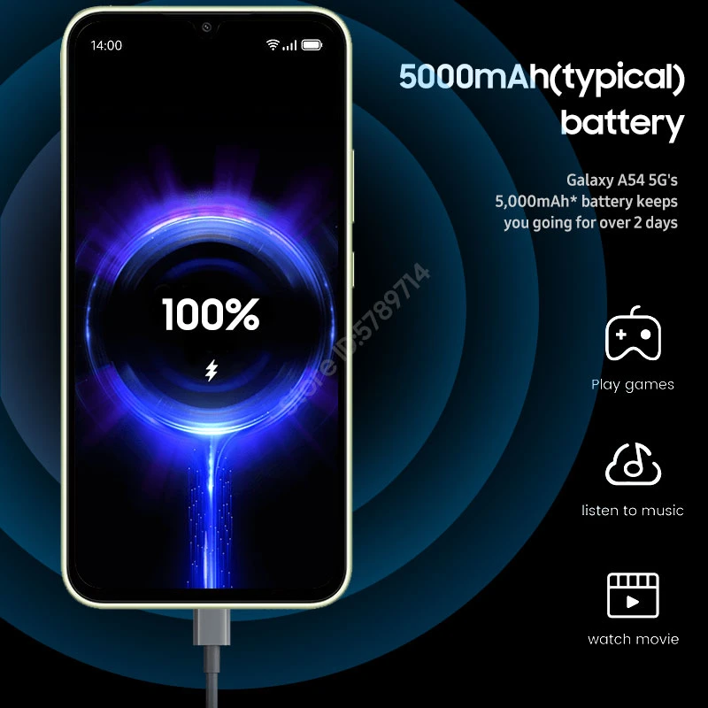 Mayorista original usado 5g Android Smart Phone para A34 5g Teléfono móvil