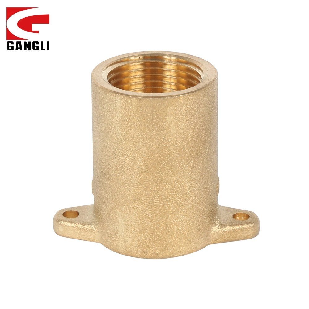 Gangli Brass Connectors Brass Fitting for Air Conditioners Flange Joint