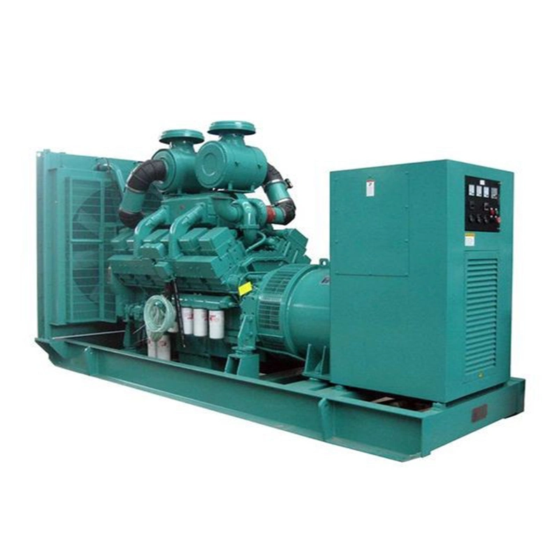 125kVA 100kw Water Cooling Open Diesel Generator Set with Cummins Engine