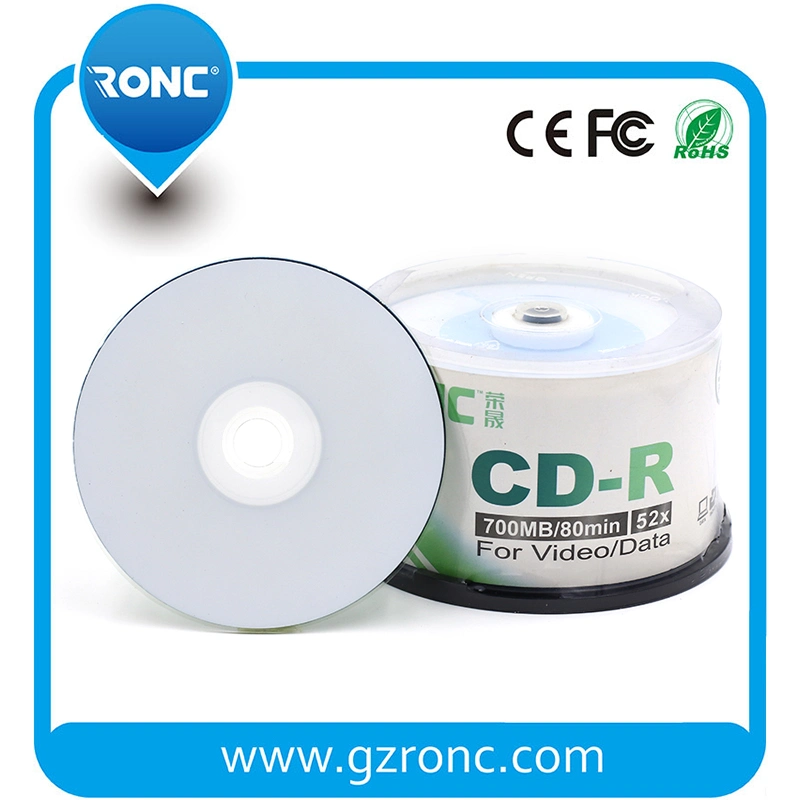 Printable Grade a Blank CD-R 870 MB 99min 48X Blank CD in Bulk Blank Disc